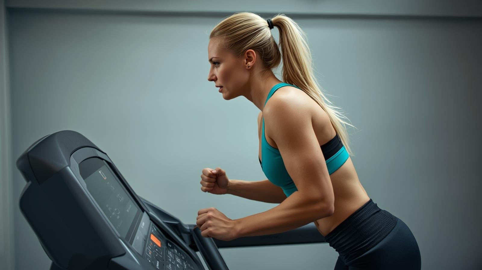 esteira elétrica com inclinacao